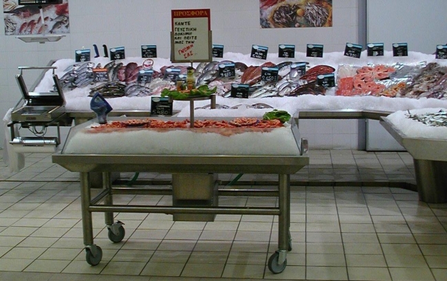 CARREFOUR ΜΑΡΙΝΟΠΟΥΛΟΣ Α.Ε. - Εκθετήρια ψαριών