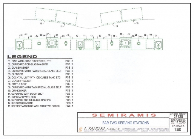 Ξενοδοχείο “SEMIRAMIS” - Bar